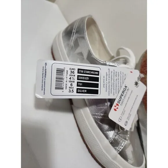 Superga Fantasia Starchrom Size 4.5 - Picture 7 of 7